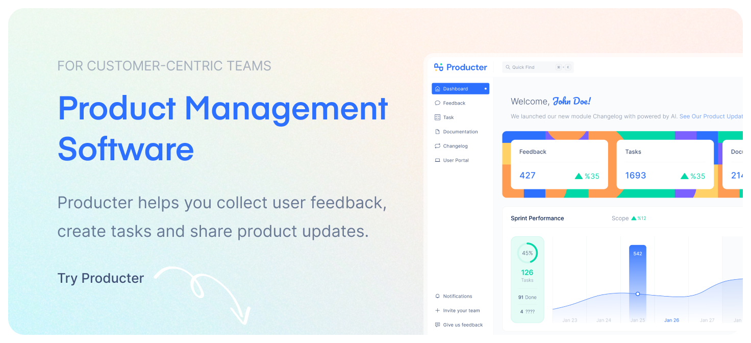 Sign up for free | Customer-Centric Product Management Software